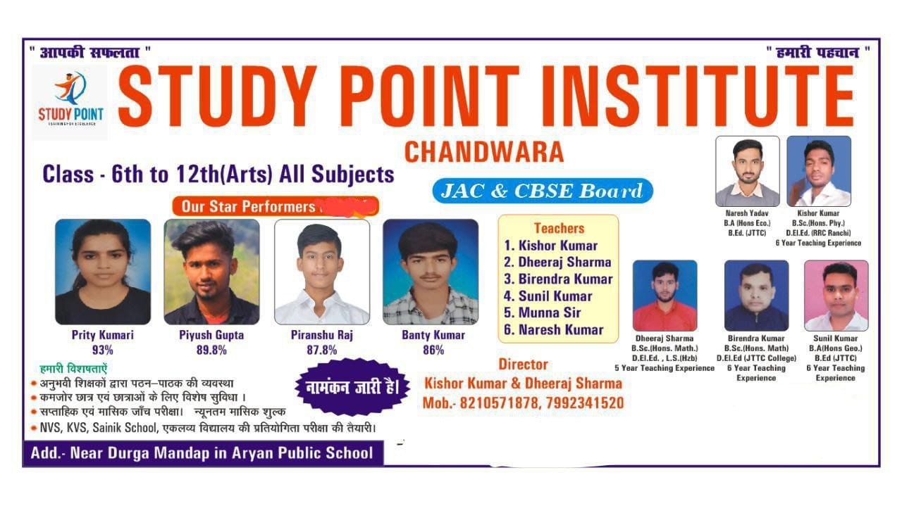Study Point Institute 8210571878
