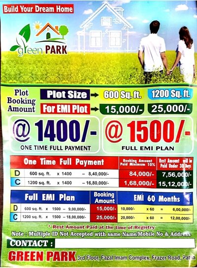 Best Real Estate Company in Sonpur (Green Park Township) 8252938183