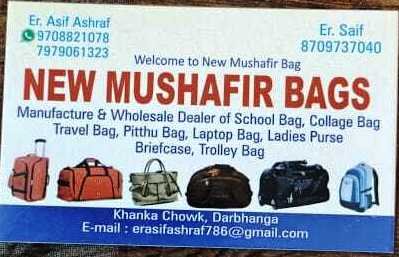 Musafir Bag 9708821078