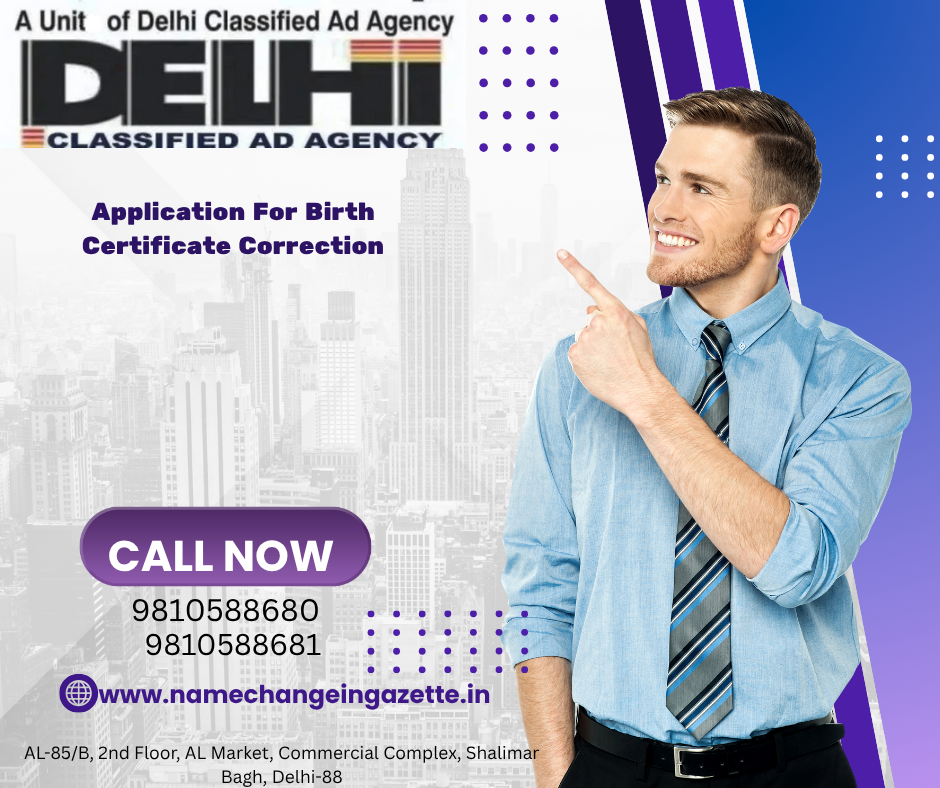 Birth Certificate Consultant in Delhi 9810588680