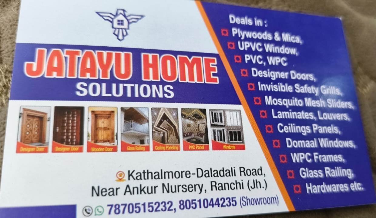 Best Upvc windows Shop in Ring road Ranchi 7870515232 JATAYU HOME SOLUTIONS